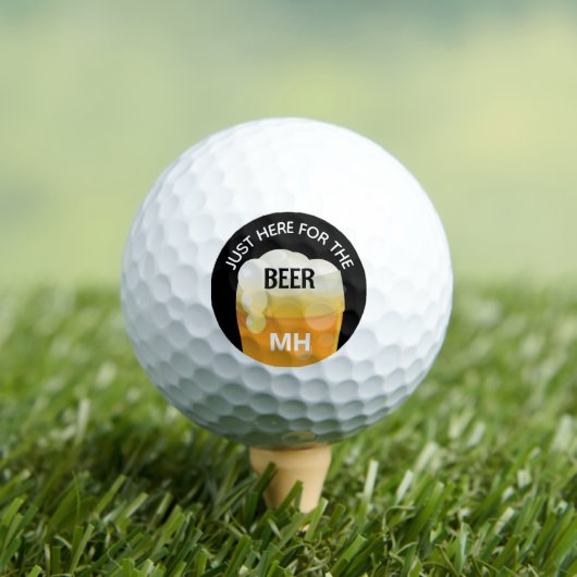 Grappige Bier Gepersonaliseerde Golfballen (Insitu Shirt)