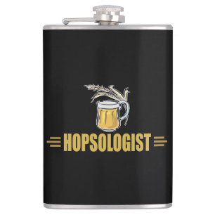 Grappige Bier Hopsoloog Heupfles