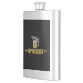 Grappige Bier Hopsoloog Heupfles (Links)
