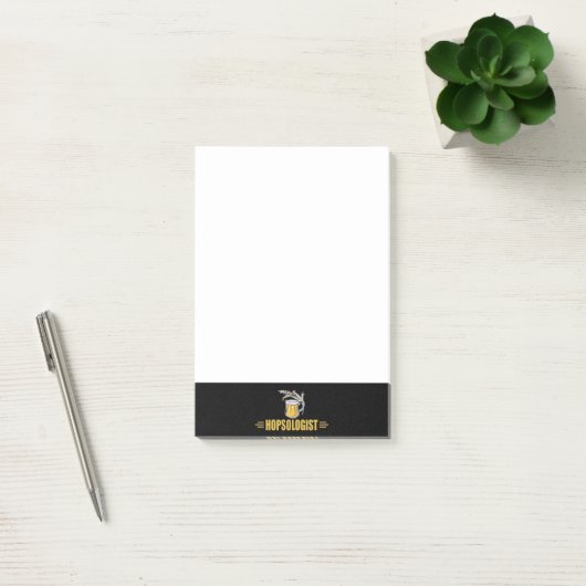 Grappige Bier Hopsoloog Post-it® Notes (Kantoor)