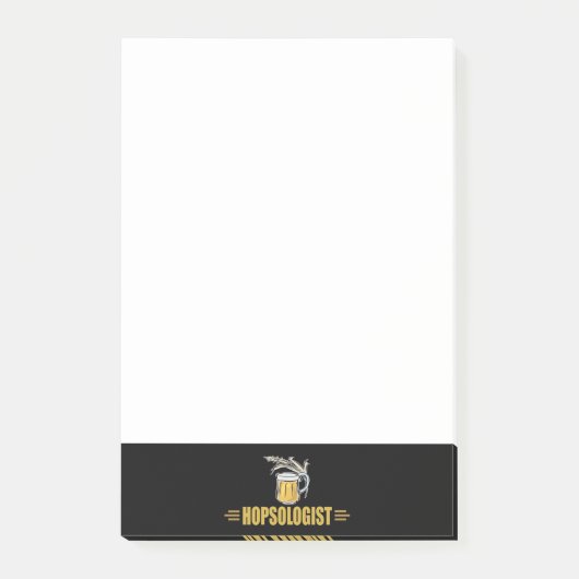 Grappige Bier Hopsoloog Post-it® Notes (Voorkant)