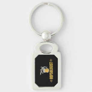Grappige Bier Hopsoloog Sleutelhanger