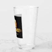 Grappige Bier Lagerologist Glas (Links)