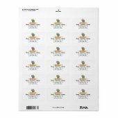 Grappige Bier Maken Etiket (Full Sheet)