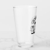 Grappige biercitaat glas (Rechts)