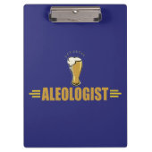Grappige bierdrinker klembord (Voorkant)