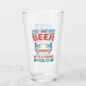 grappige bierkunst glas (Achterkant)