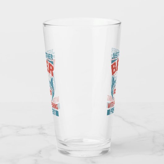 grappige bierkunst glas (Links)