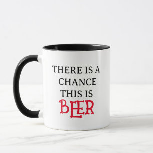 Grappige Bierliefhebber Mok - Cadeau Koffiekop Voo