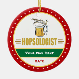 Grappige bierliefhebbers keramisch ornament