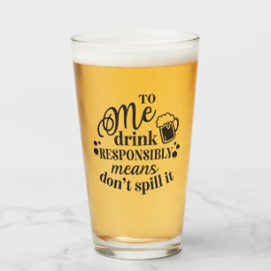 grappige bierliefhebbers woordkunst glas