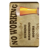 Grappige biermagneet magneet (Verticaal)