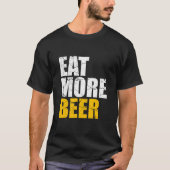 Grappige bierquote t-shirt (Voorkant)