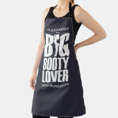 GRAPPIGE Big Booty Lover op ZWART Schort (Insitu)