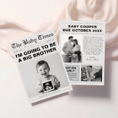 Grappige Big Brother krant zwangerschap Aankondiging