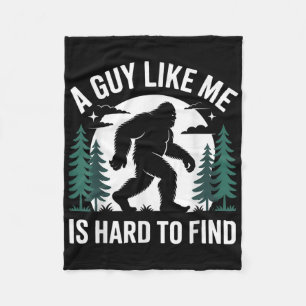 Grappige Bigfoot Een Kerel Als Mij Is Moeilijk Te Fleece Deken