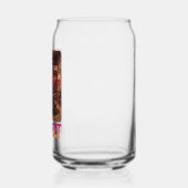 Grappige Bigfoot Feet Meme Blikvorm Glas (Rechts)