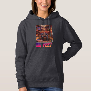 Grappige Bigfoot Feet Meme Hoodie