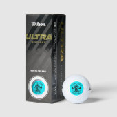 Grappige Bigfoot Gepersonaliseerde Golf Cadeau Bla Golfballen (Verpakking)