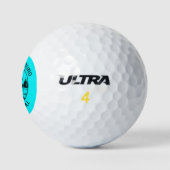 Grappige Bigfoot Gepersonaliseerde Golf Cadeau Bla Golfballen (Logo)