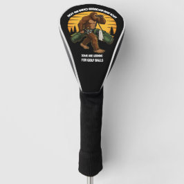 Grappige Bigfoot Golf Hoofdhoes Golfheadcover