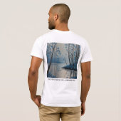 Grappige Bigfoot Grapjas Mode T-shirt (Achterkant volledig)