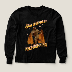 Grappige Bigfoot Hardloop Motivatie