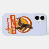 Grappige Bigfoot Hardloop Motivatie Case-Mate iPhone Case (Achterkant (horizontaal))