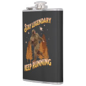 Grappige Bigfoot Hardloop Motivatie Heupfles (Links)