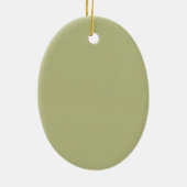 Grappige Bigfoot Hardloop Motivatie Keramisch Ornament (Achterkant)