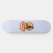 Grappige Bigfoot Hardloop Motivatie Persoonlijk Skateboard (Horizontaal)