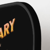 Grappige Bigfoot Hardloop Motivatie Pickleball Paddle (Links Detail)