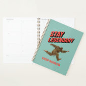 Grappige Bigfoot Hardloop Motivatie Planner (Display)