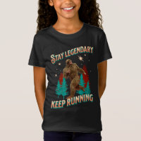 Grappige Bigfoot Hardloop Motivatie