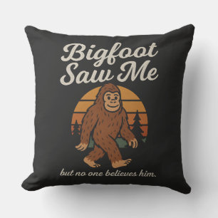 Grappige Bigfoot "Hij Zag Me Maar Niemand Gelooft Kussen