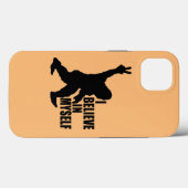Grappige Bigfoot - Ik geloof in mezelf Case-Mate iPhone Case (Achterkant (horizontaal))