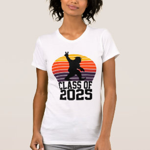Grappige Bigfoot Klas van 2025 - Afstuderen 2025 T-shirt