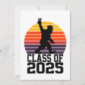 Grappige Bigfoot-klasse van 2025 - Afstuderen 2025 Kaart (Voorkant)