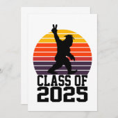 Grappige Bigfoot-klasse van 2025 - Afstuderen 2025 Kaart (Voorkant / Achterkant)