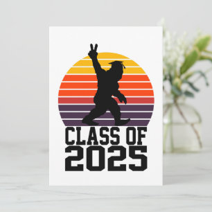Grappige Bigfoot-klasse van 2025 - Afstuderen 2025 Kaart