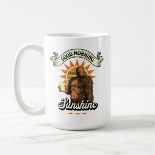 Grappige Bigfoot Koffie Ochtendhumor Koffiemok