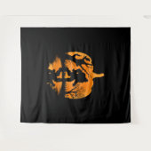 Grappige Bigfoot Lover Halloween Gift - Halloween Wandkleed (Voorkant (horizontaal))