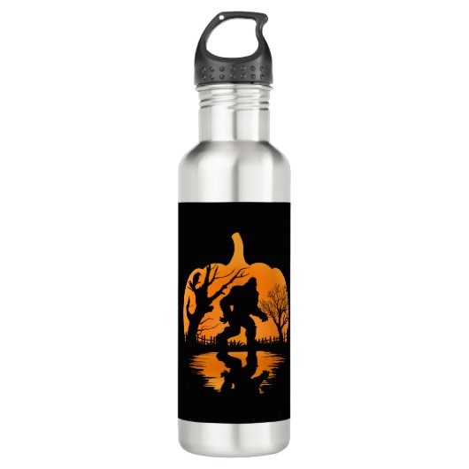 Grappige Bigfoot Lover Halloween Gift - Halloween Waterfles (Voorkant)