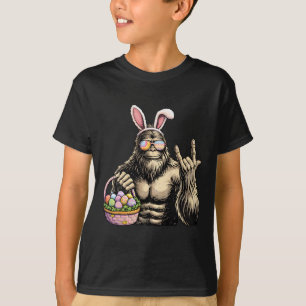 Grappige Bigfoot Paasei Rots Sasquatch Pasen T-shirt