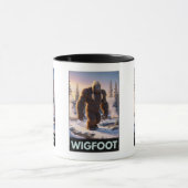Grappige Bigfoot Parodie Mok (Midden)