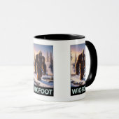 Grappige Bigfoot Parodie Mok (Voorkant rechts)
