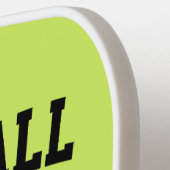 Grappige Bigfoot Pickleball Legend Paddle (Links Detail)