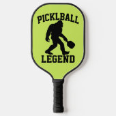 Grappige Bigfoot Pickleball Legende Paddle (Voorkant)