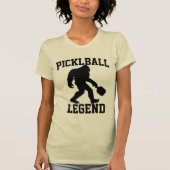 Grappige Bigfoot Pickleball Legende T-shirt (Voorkant)