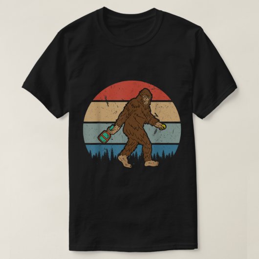 Grappige Bigfoot Pickleball Ontwerp T-shirt (Design voorkant)